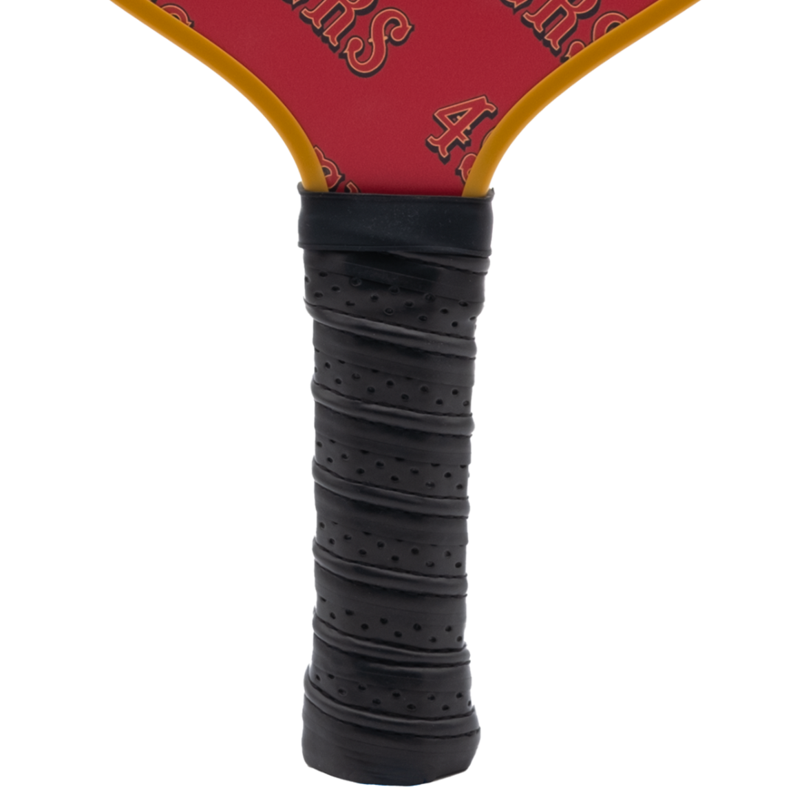 San Francisco 49ers pickleball paddle handle grip