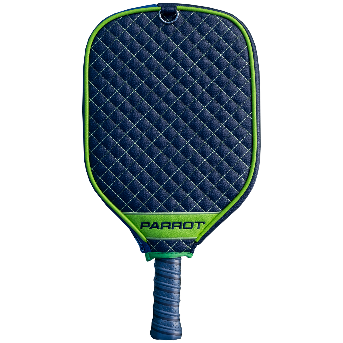 Seattle Seahawks quilted pickleball paddle cover back view