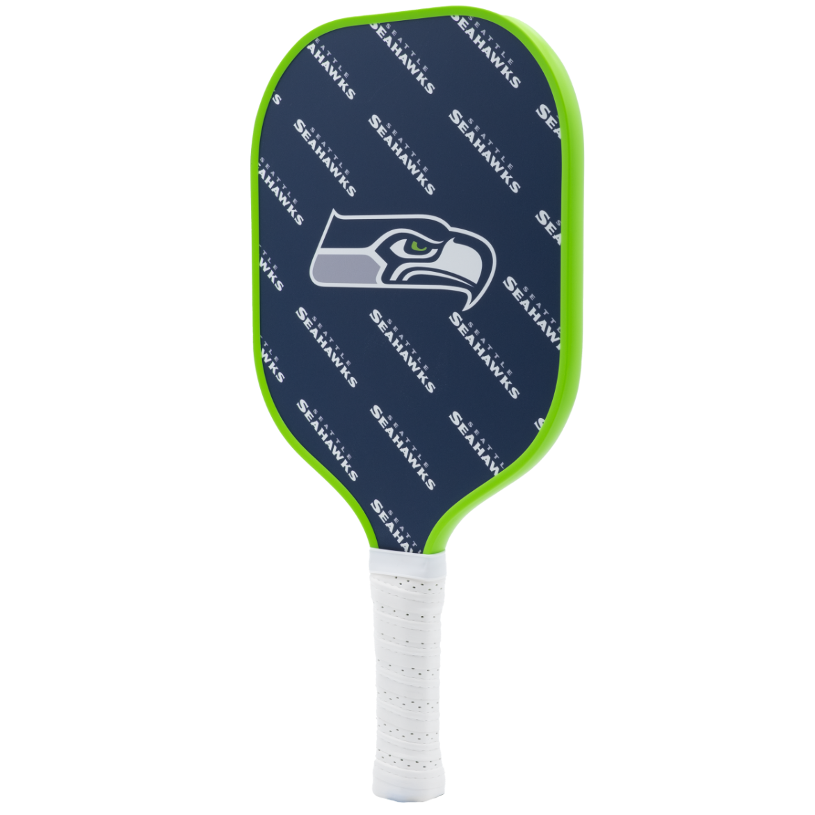 Seattle Seahawks pickleball paddle back view