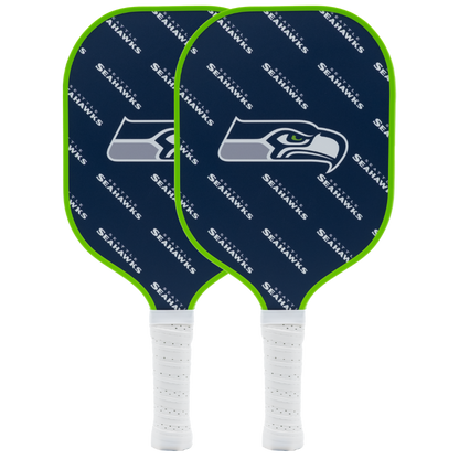 Seattle Seahawks pickleball paddle set