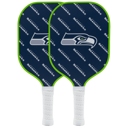 Seattle Seahawks pickleball paddle set