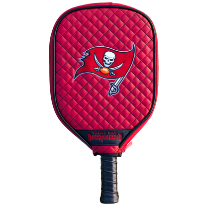 Tampa Bay Buccaneers quilted pickleball paddle cover
