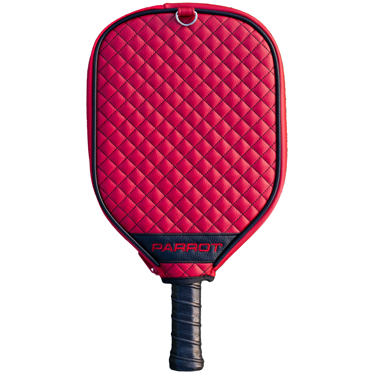 Tampa Bay Buccaneers quilted pickleball paddle cover back view