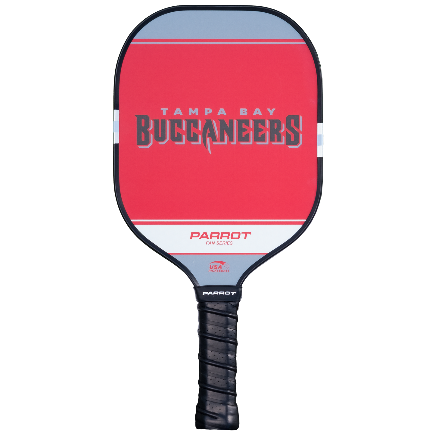 Tampa Bay Buccaneers Sport Plus pickleball paddle back view