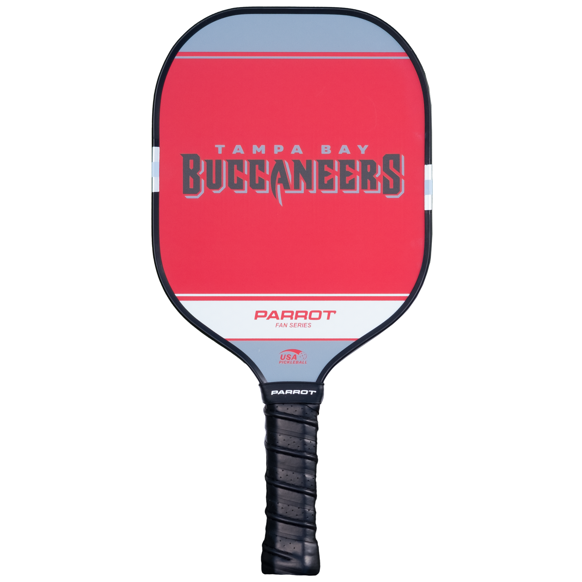 Tampa Bay Buccaneers Sport Plus pickleball paddle back view