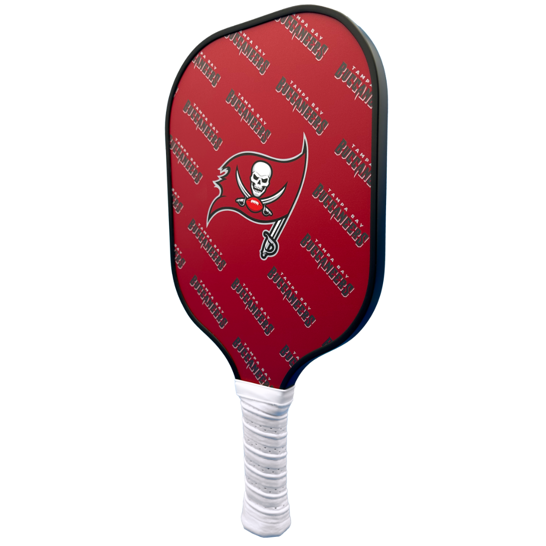 Tampa Bay Buccaneers pickleball paddle back view