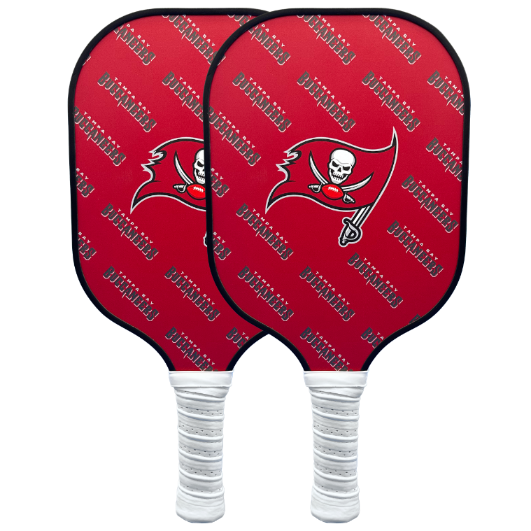 Tampa Bay Buccaneers pickleball paddle set