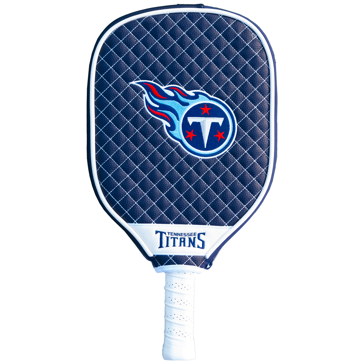 Tennessee Titans quilted pickleball paddle cover