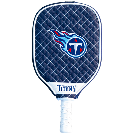 Tennessee Titans quilted pickleball paddle cover