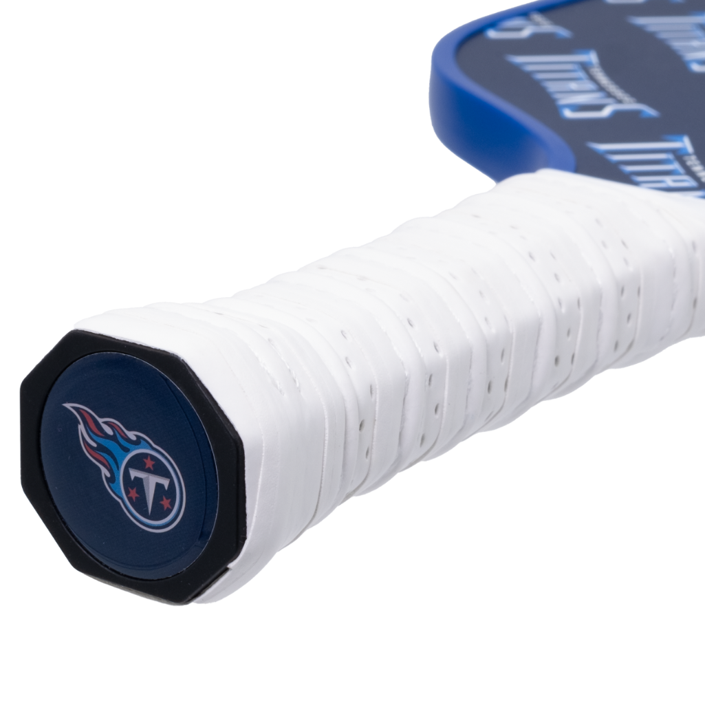 Tennessee Titans pickleball paddle handle logo