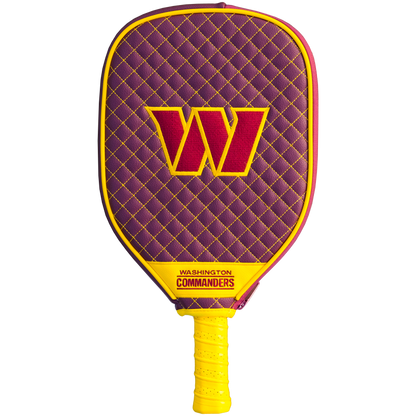 Washington Commanders quilted pickleball paddle cover