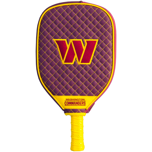 Washington Commanders quilted pickleball paddle cover