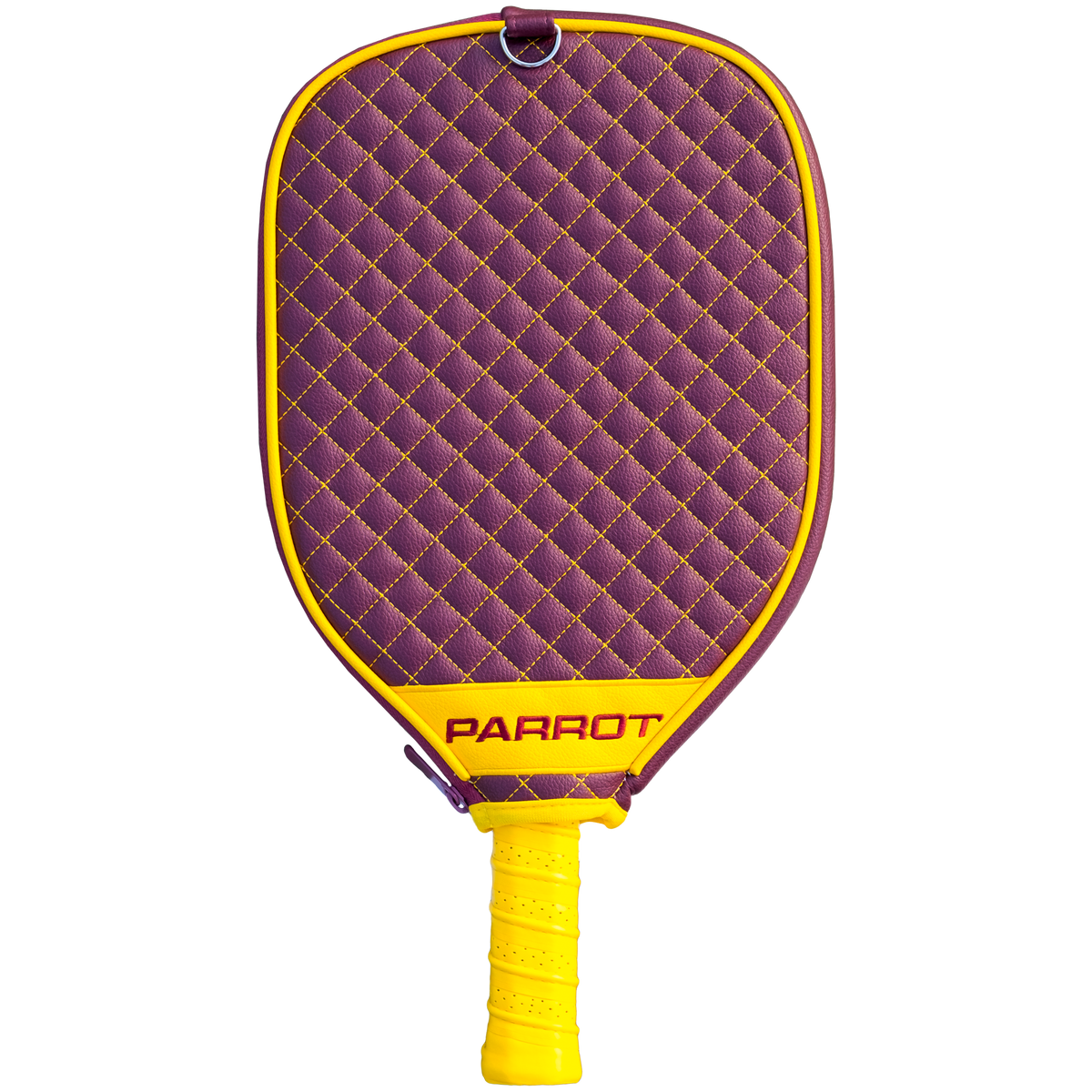 Washington Commanders quilted pickleball paddle cover back view