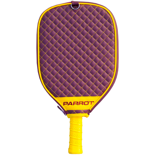 Washington Commanders quilted pickleball paddle cover back view