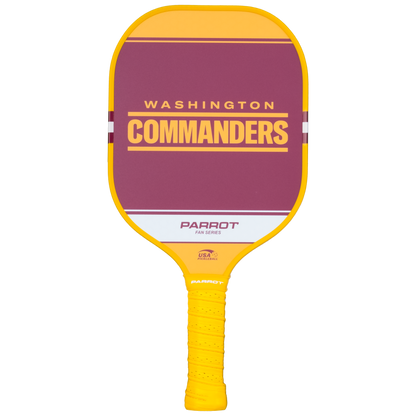 Washington Commanders Sport Plus pickleball paddle back view