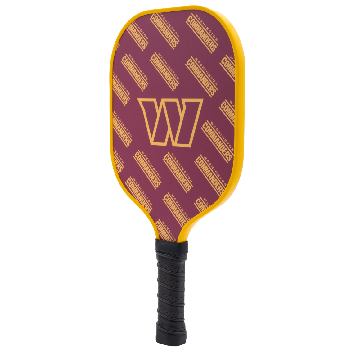 Washington Commanders pickleball paddle back view