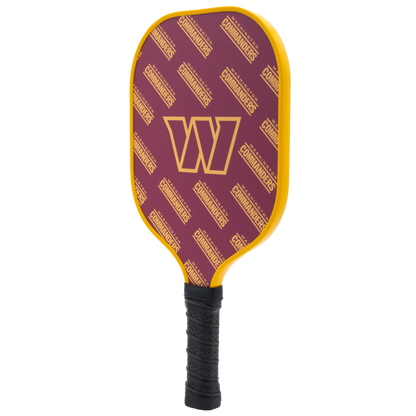 Washington Commanders pickleball paddle back view