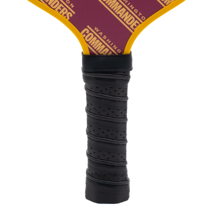 Washington Commanders pickleball paddle handle grip
