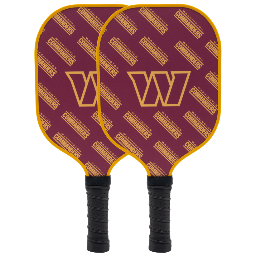 Washington Commanders pickleball paddle set