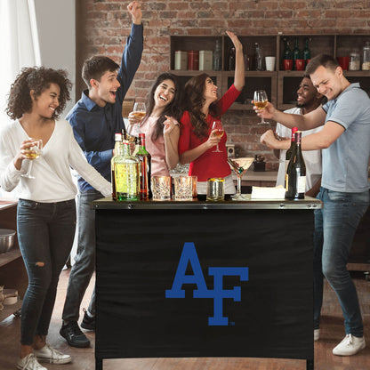 Air Force Falcons Portable Indoor/Outdoor Bar inside lifestyle party