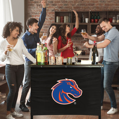 Boise State Broncos Portable Indoor/Outdoor Bar inside lifestyle party