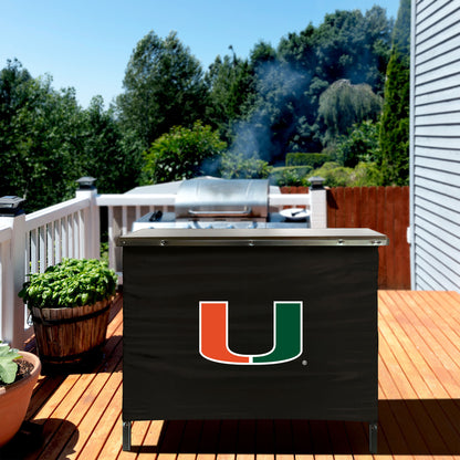 Miami Hurricanes Portable Indoor/Outdoor Bar outdoor party lifestyle