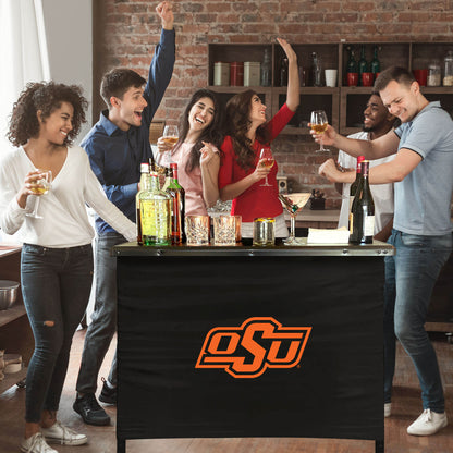 Oklahoma State Cowboys Portable Indoor/Outdoor Bar inside lifestyle party