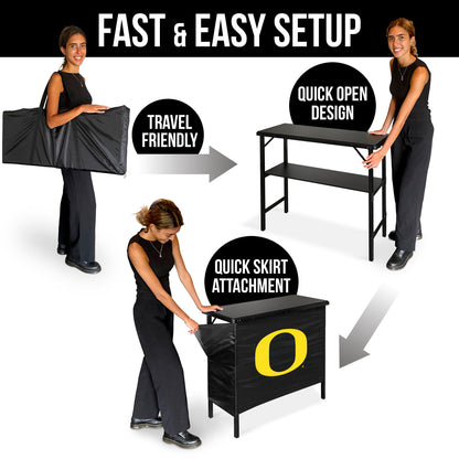 Oregon Ducks Portable Indoor/Outdoor Bar assemble instructions