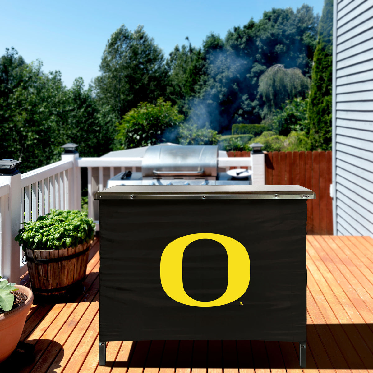 Oregon Ducks Portable Indoor/Outdoor Bar outdoor party lifestyle
