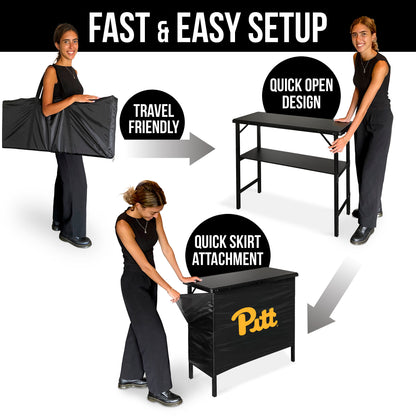 Pittsburgh Panthers Portable Indoor/Outdoor Bar assemble instructions