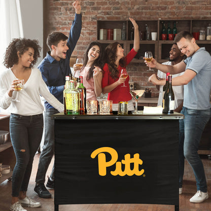 Pittsburgh Panthers Portable Indoor/Outdoor Bar inside lifestyle party
