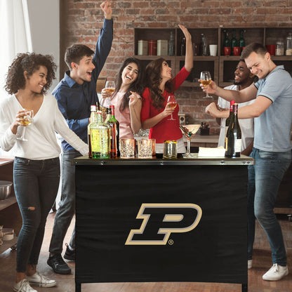 Purdue Boilermakers Portable Indoor/Outdoor Bar inside lifestyle party