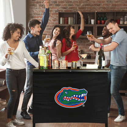 Florida Gators Portable Indoor/Outdoor Bar inside lifestyle party