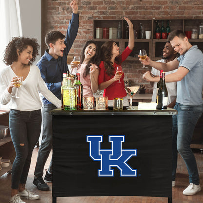 Kentucky Wildcats Portable Indoor/Outdoor Bar inside lifestyle party