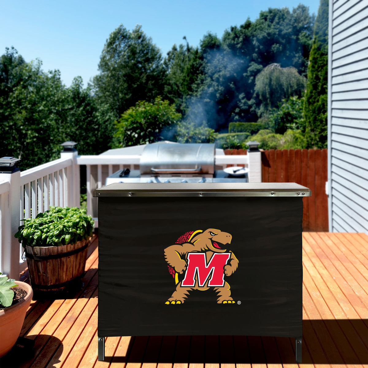 Maryland Terrapins Portable Indoor/Outdoor Bar outdoor party lifestyle