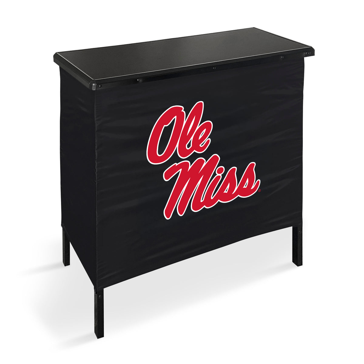 Mississippi Rebels Portable Indoor/Outdoor Bar