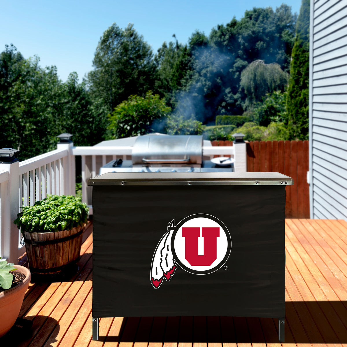 Utah Utes Portable Indoor/Outdoor Bar outdoor party lifestyle