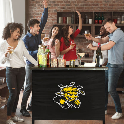 Wichita State Shockers Portable Indoor/Outdoor Bar inside lifestyle party