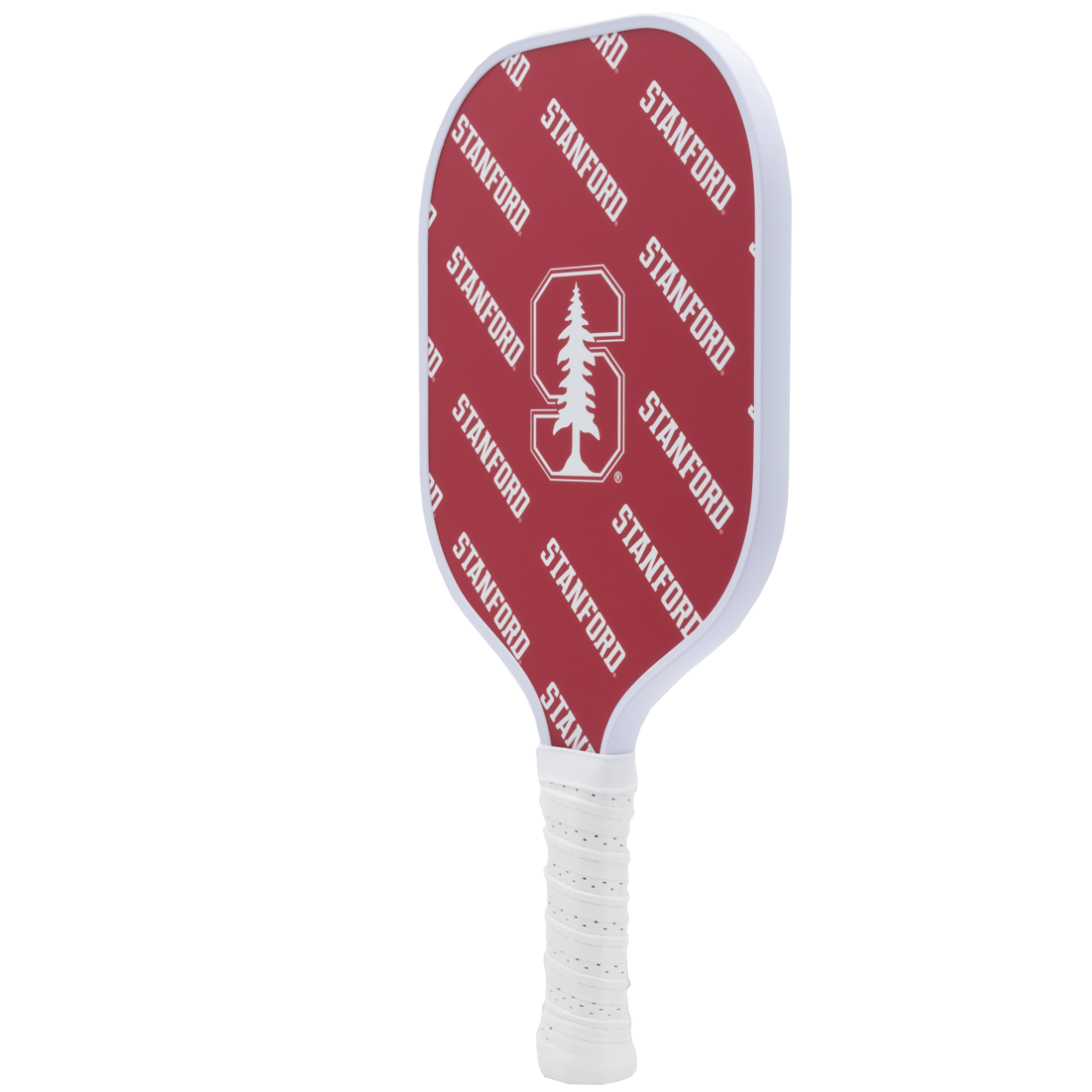 Stanford Cardinal pickleball paddle back view