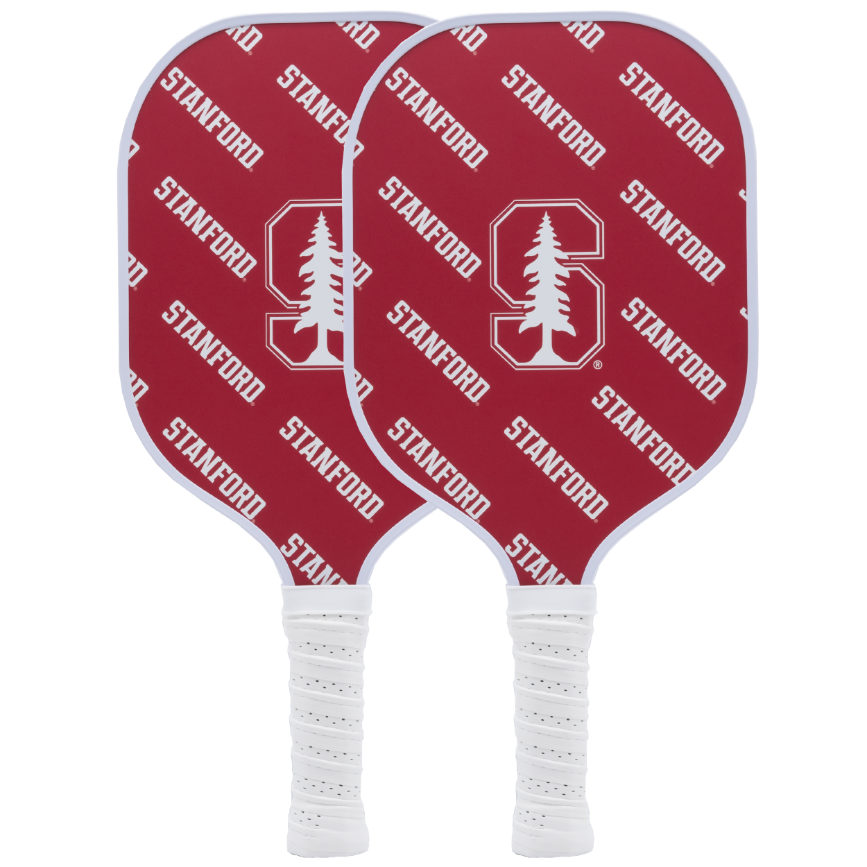 Stanford Cardinal pickleball paddle set