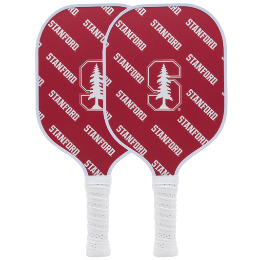 Stanford Cardinal pickleball paddle set