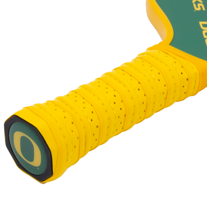 Oregon Ducks pickleball paddle handle logo