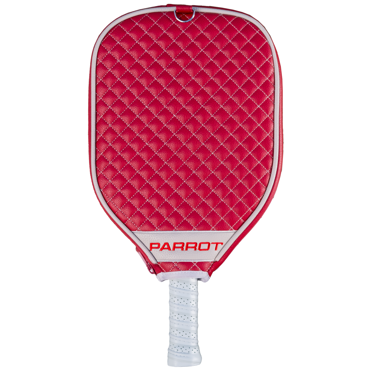 Washington State Cougars quilted pickleball paddle cover back view