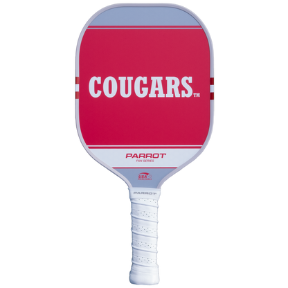 Washington State Cougars Sport Plus pickleball paddle back view