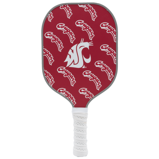 Washington State Cougars standard pickleball paddle