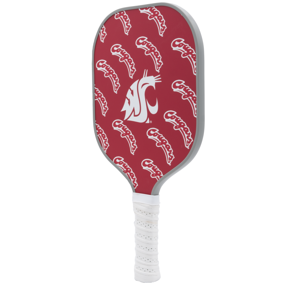 Washington State Cougars pickleball paddle back view