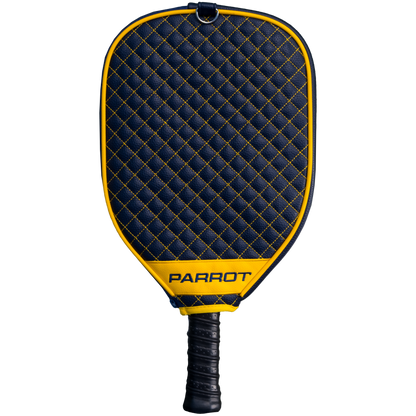 California Golden Bears quilted pickleball paddle cover back view