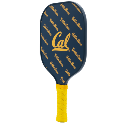 California Golden Bears pickleball paddle back view