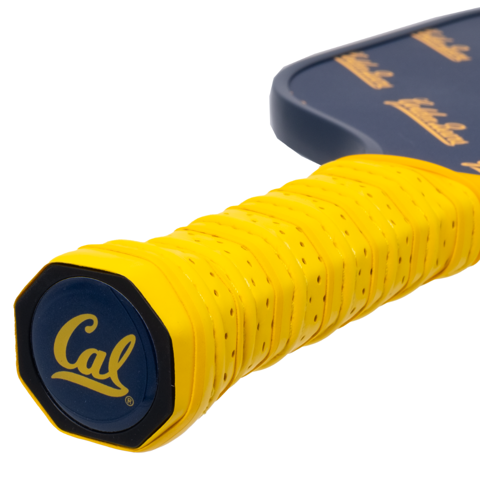 California Golden Bears pickleball paddle handle logo
