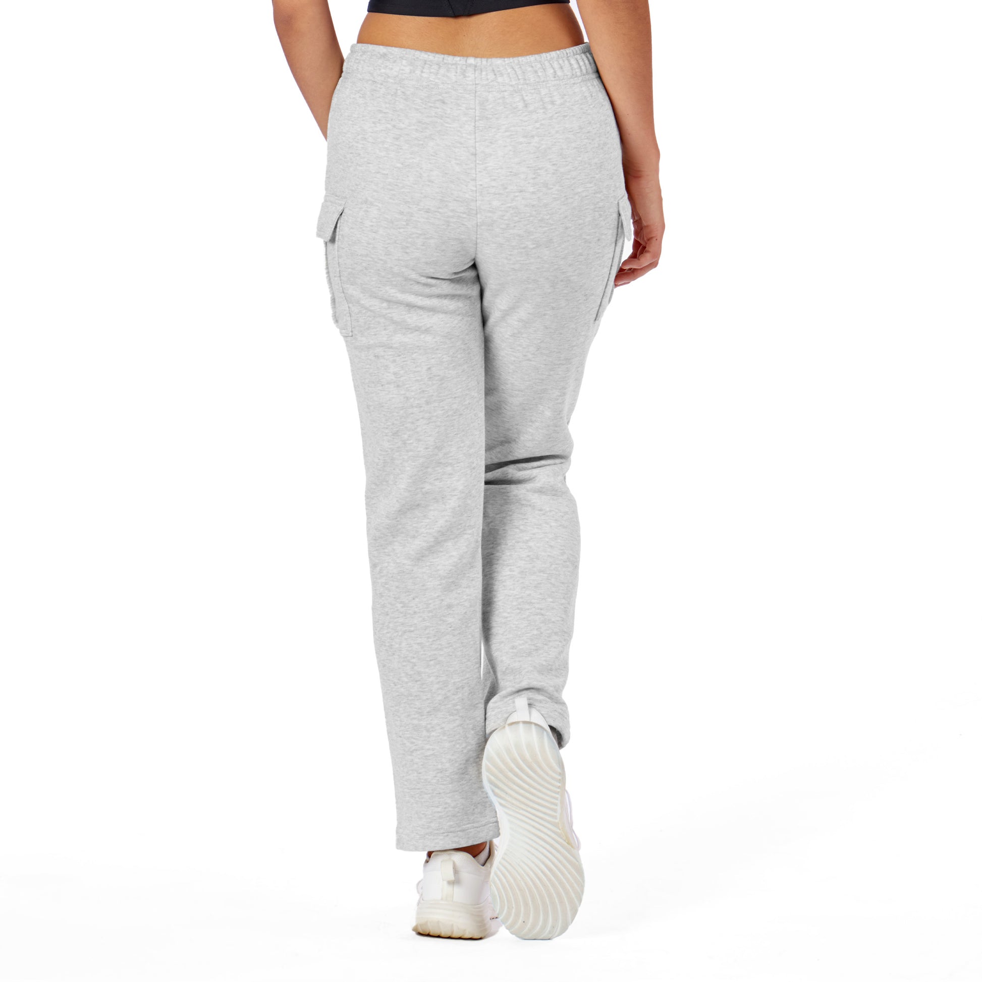 Utah Mammoth white sweat pants behind